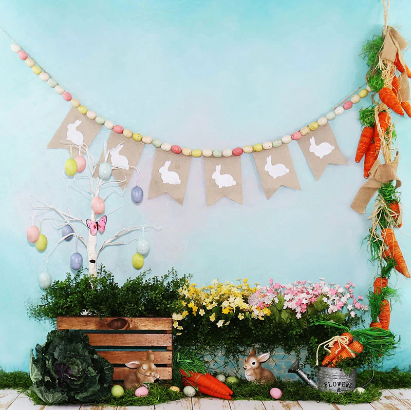 Kate Fairy Tale Easter Children Backdrop for Photography Designed by Leann West - Image 3
