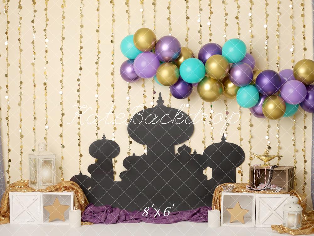 Kate Birthday Fantasy Balloons Backdrop Designed by Melissa King - Image 2