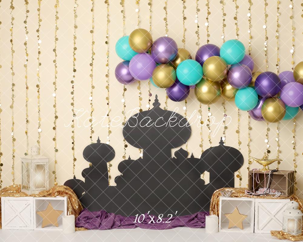 Kate Birthday Fantasy Balloons Backdrop Designed by Melissa King - Image 5