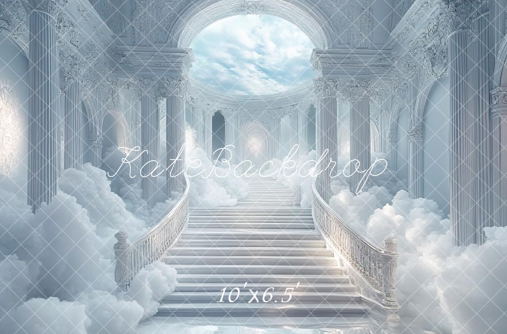 Kate Fantasy Cascading Stairs Cloud Backdrop Designed by Mini MakeBelieve - Image 4