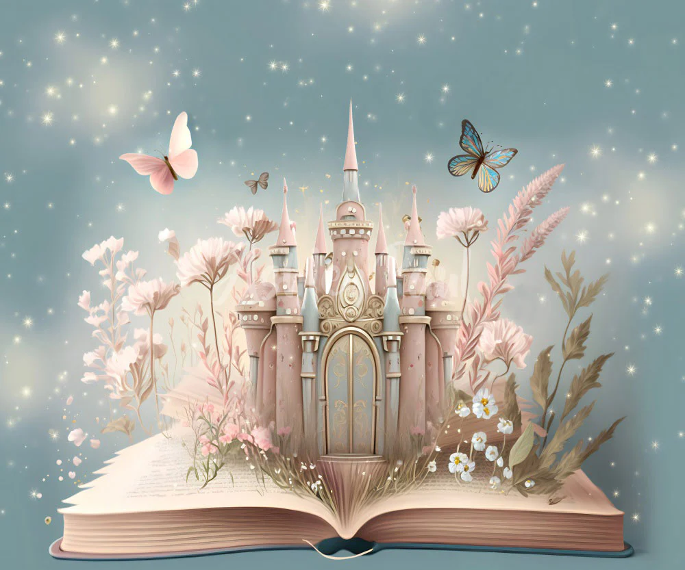 Kate Fantasy Dream Book Castel Backdrop Designed by Ashley Paul - Image 3
