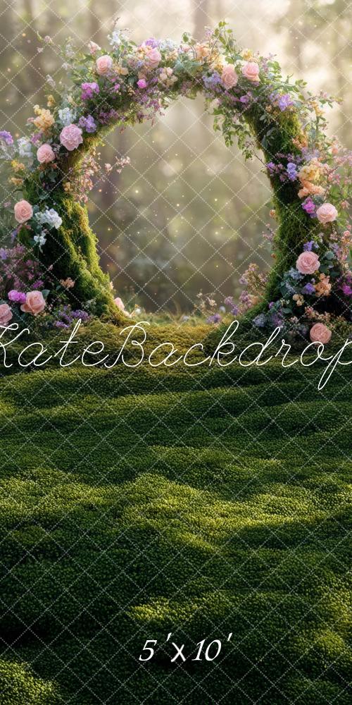 Kate Sweep Spring Fantasy Fairy Flower Arch Backdrop Designed by Mini MakeBelieve - Image 2