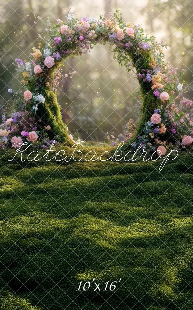 Kate Sweep Spring Fantasy Fairy Flower Arch Backdrop Designed by Mini MakeBelieve - Image 4