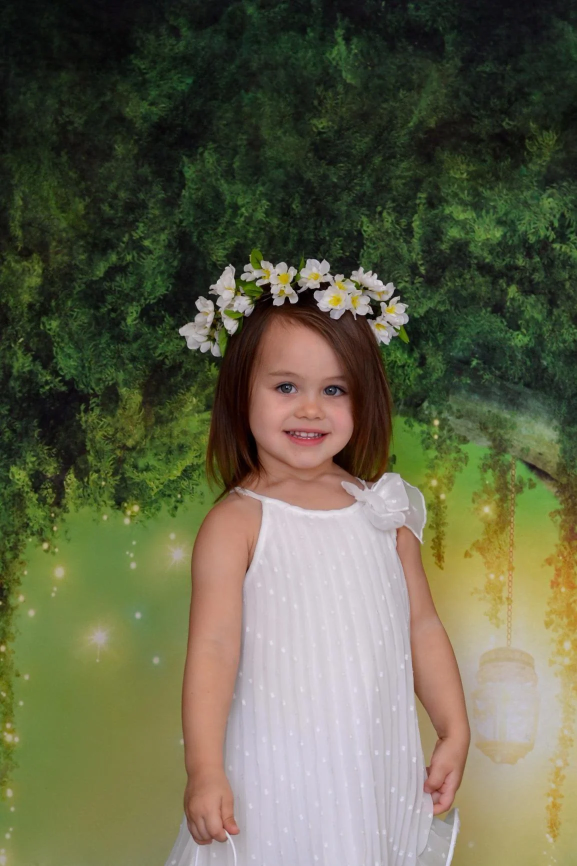 Kate Fantasy Forest Scenery Circle Tree Backdrop for Children Photography - Image 6