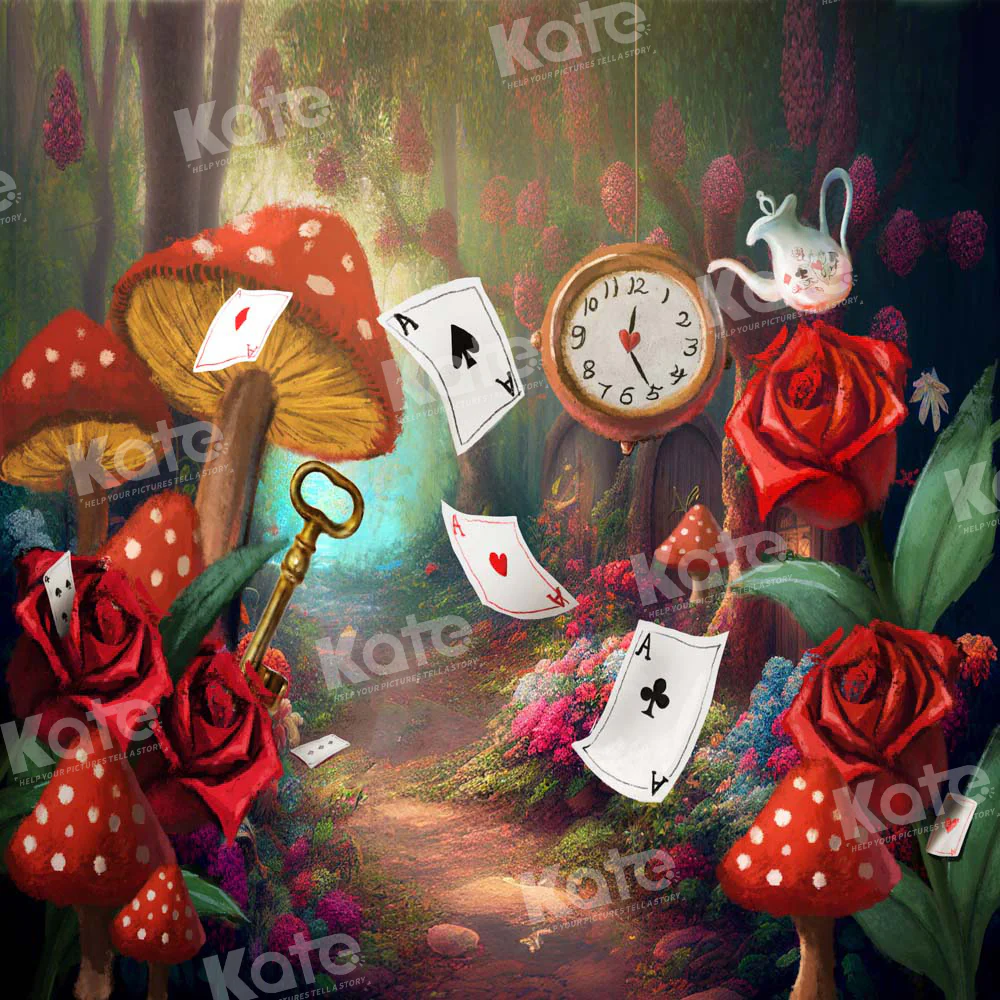 Kate Fantasy Mushroom Forest Backdrop Designed by Chain Photography - Image 3