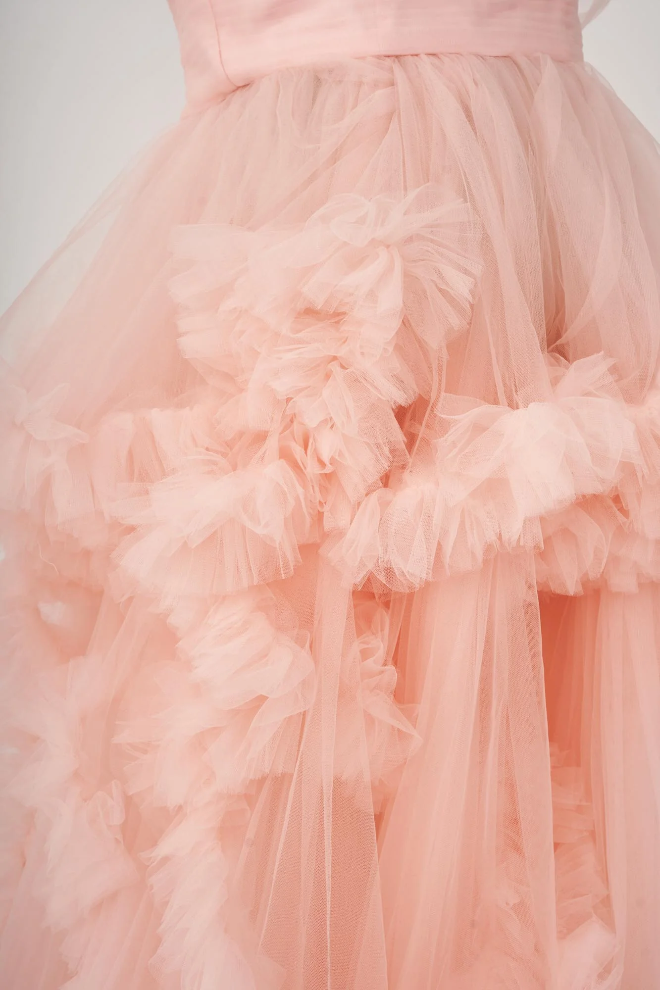 Kate Fantasy Pink Lace Maternity Photoshoot Dress - Image 5