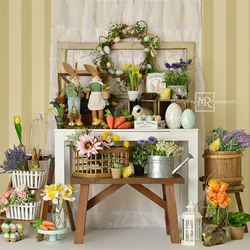 Kate Farmhouse Easter Backdrop Designed by Mandy Ringe Photography - Image 3