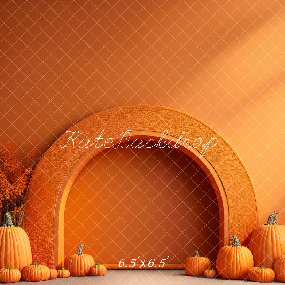 Kate Fine Art Arch Pumpkin Backdrop Designed by Megan Leigh Photography - Image 2