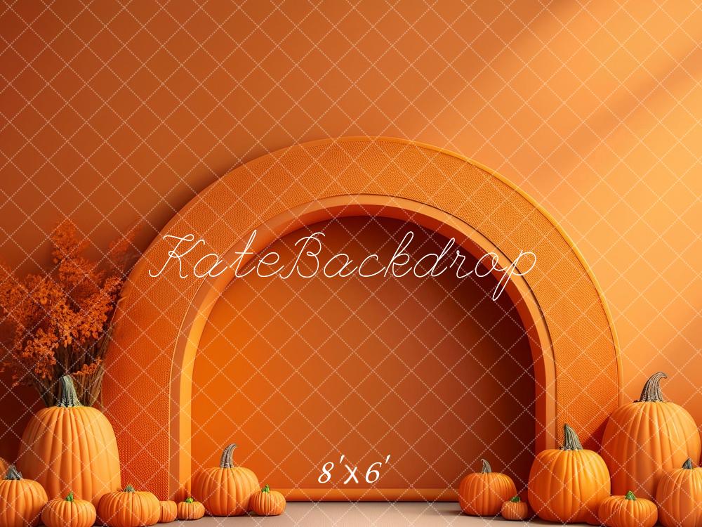 Kate Fine Art Arch Pumpkin Backdrop Designed by Megan Leigh Photography - Image 3