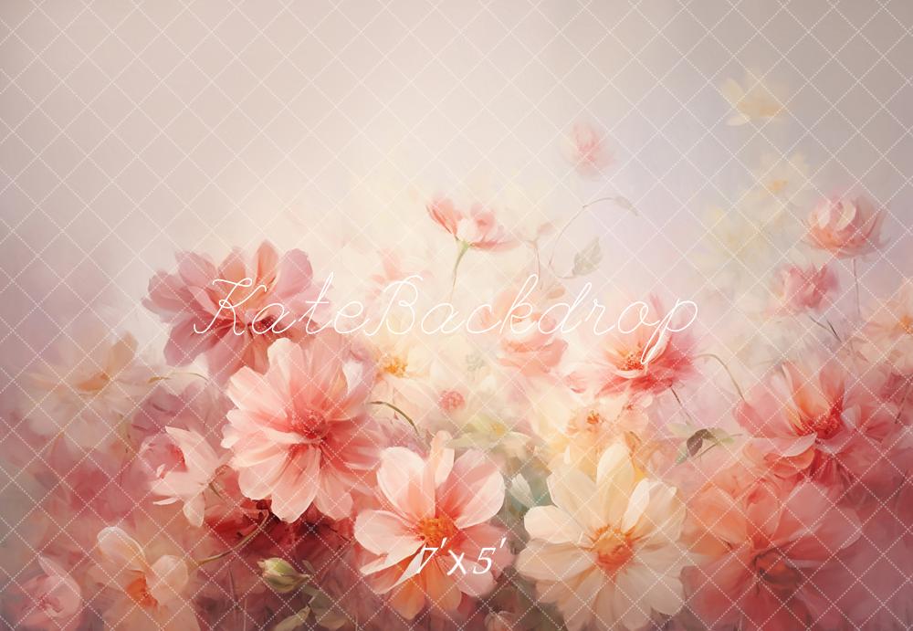 Kate Fine Art Colorful Floral Backdrop Designed by GQ - Image 2