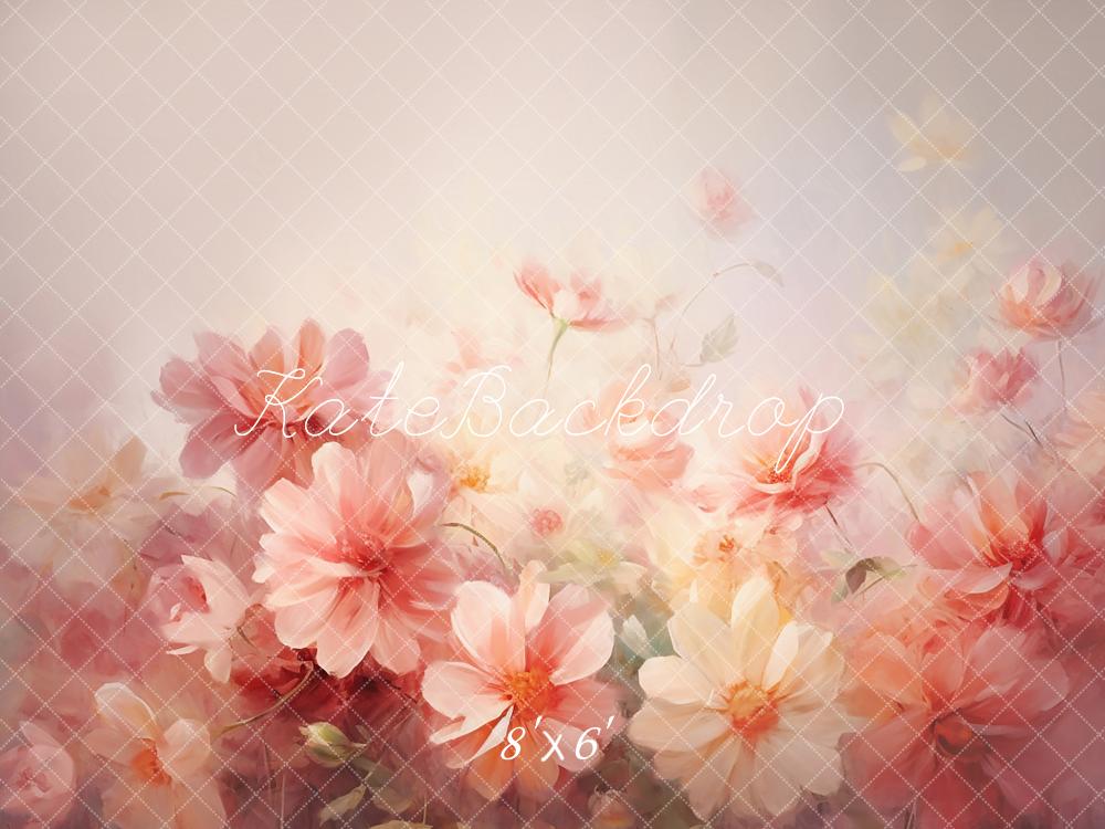 Kate Fine Art Colorful Floral Backdrop Designed by GQ - Image 4