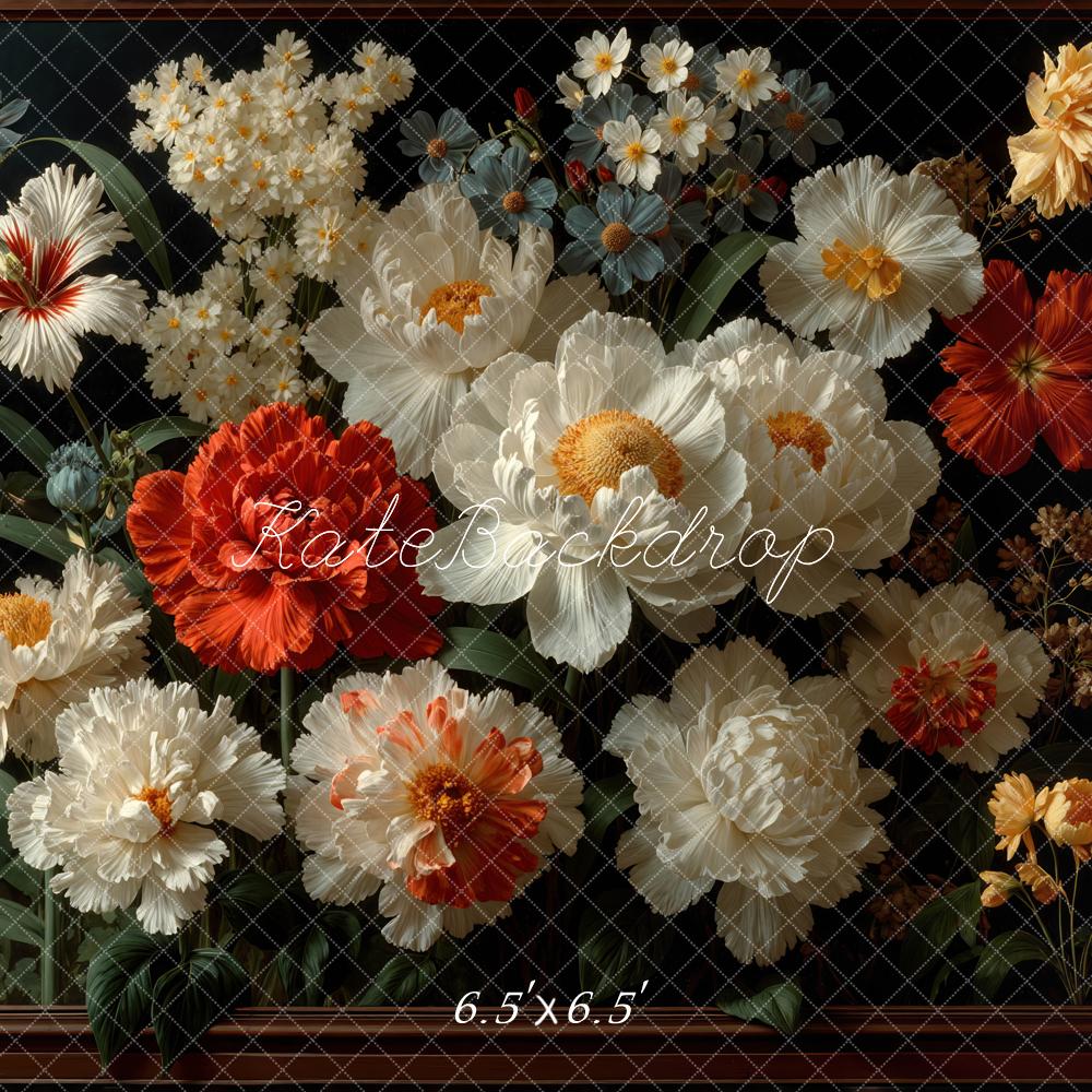 Kate Fine Art Floral Bouquet Backdrop Designed by Mini MakeBelieve - Image 2