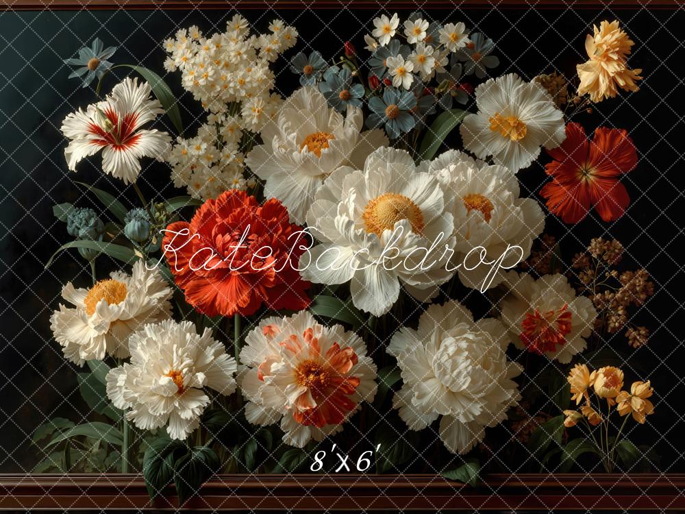 Kate Fine Art Floral Bouquet Backdrop Designed by Mini MakeBelieve - Image 3