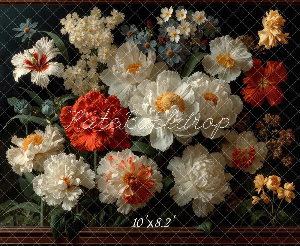 Kate Fine Art Floral Bouquet Backdrop Designed by Mini MakeBelieve - Image 6
