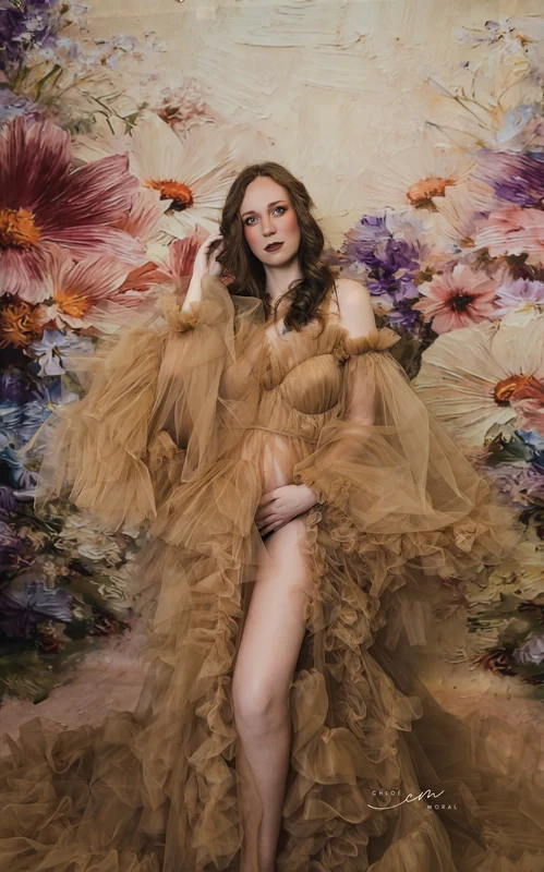 Kate Fine Art Floral Pastel Texture Backdrop Designed by Chain Photography - Image 3
