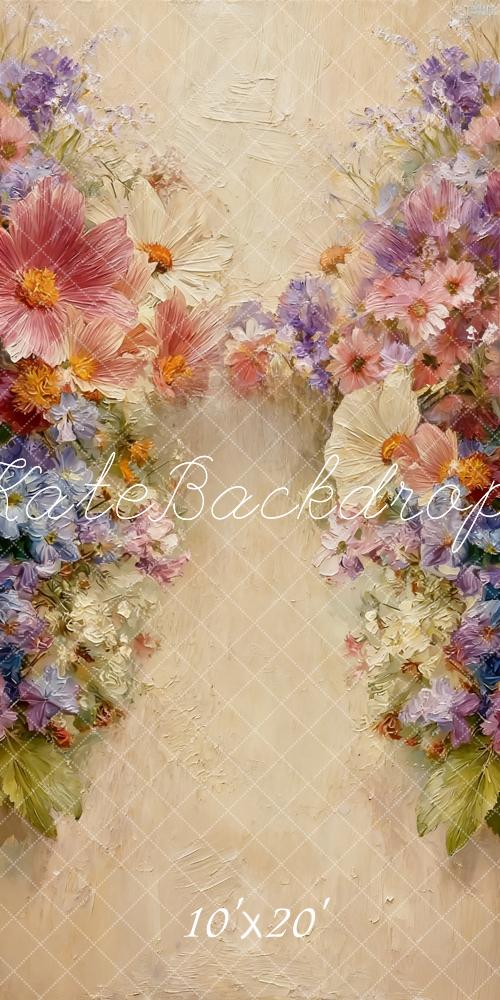 Kate Fine Art Floral Pastel Texture Backdrop Designed by Chain Photography - Image 7