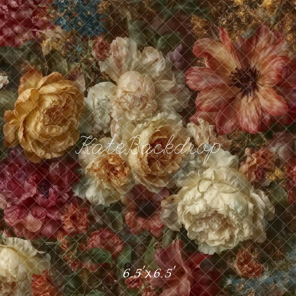 Kate Fine Art Flower Pattern Backdrop Designed by Emetselch - Image 2