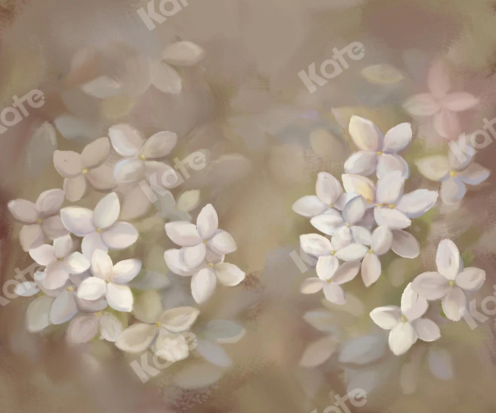 Kate Fine Art Flower Waterpainted Backdrop Designed by GQ - Image 3