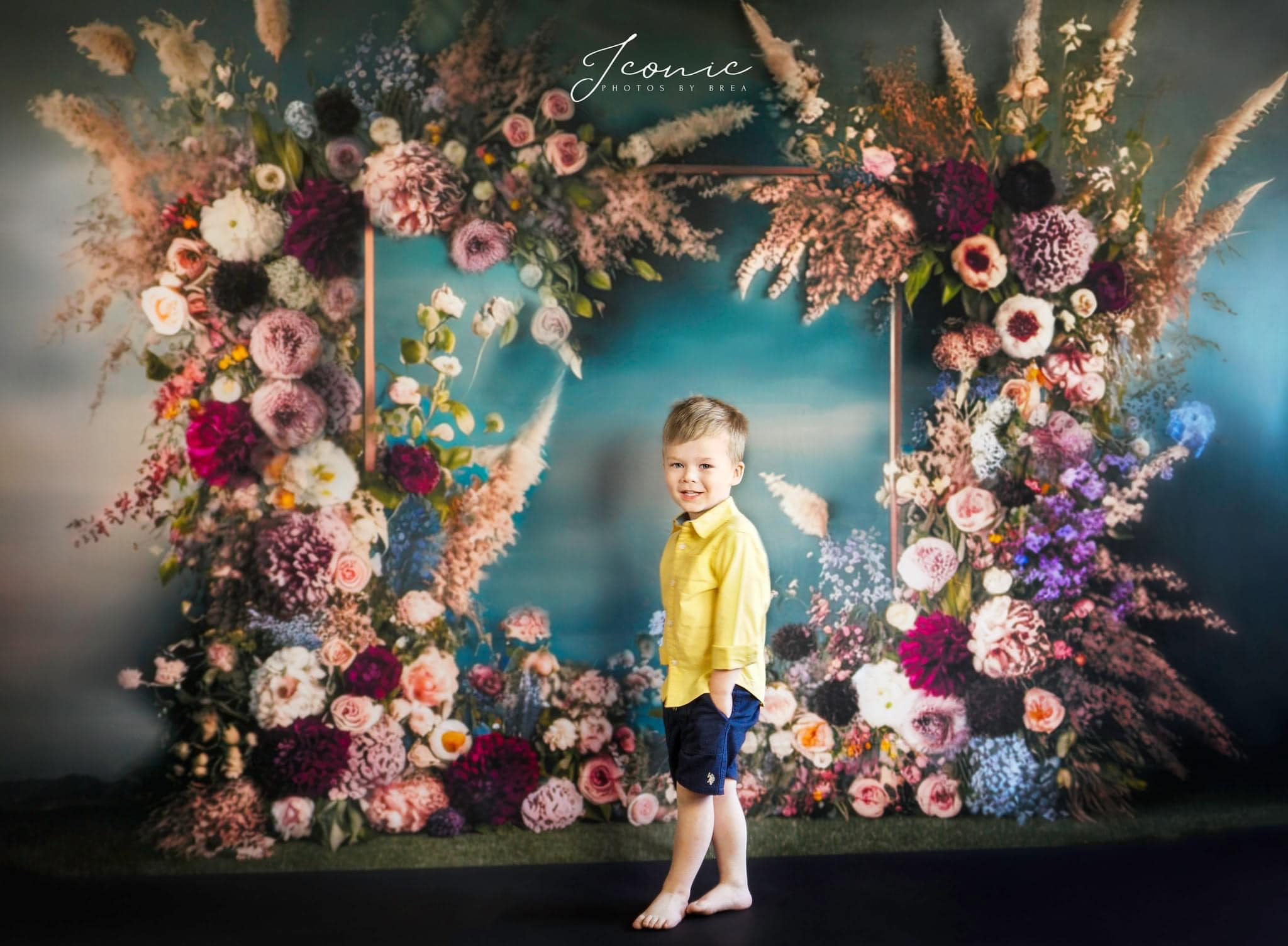 Kate Fine Art Frame Spring Flowers Backdrop Designed by Mini MakeBelieve - Image 3