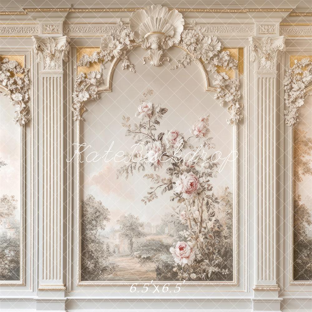 Kate Fine Art Interior Floral Vintage Wall Backdrop Designed by Mini MakeBelieve - Image 3
