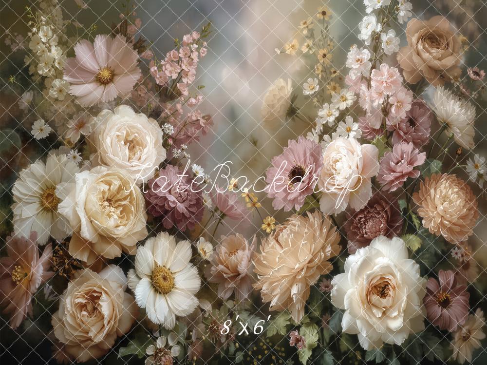 Kate Fine Art Floral Backdrop Designed by Emetselch - Image 4
