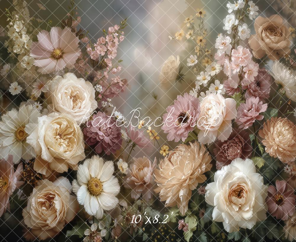 Kate Fine Art Floral Backdrop Designed by Emetselch - Image 5