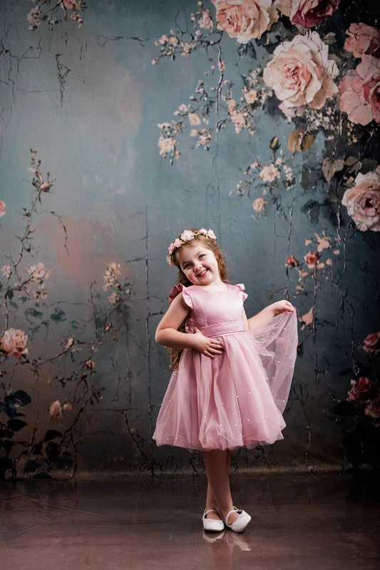 Kate Fine Art Vintage Flower Backdrop Designed by Emetselch - Image 10