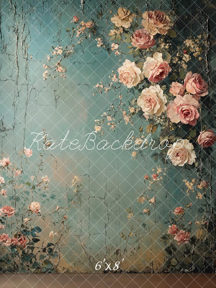 Kate Fine Art Vintage Flower Backdrop Designed by Emetselch - Image 13