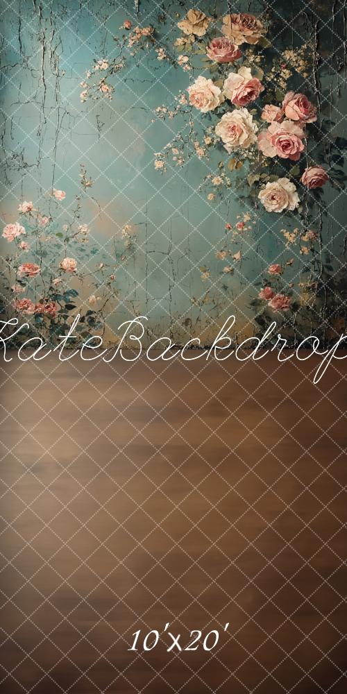 Kate Fine Art Vintage Flower Backdrop Designed by Emetselch - Image 15
