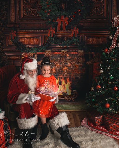 Kate Fireplace Backdrop for Christmas Photography - Image 5