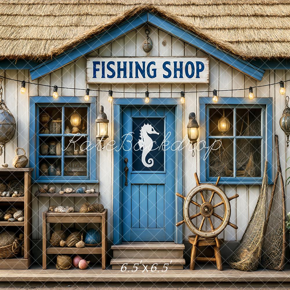 Kate Fishing Shop Backdrop Designed by Ashley Paul - Image 4