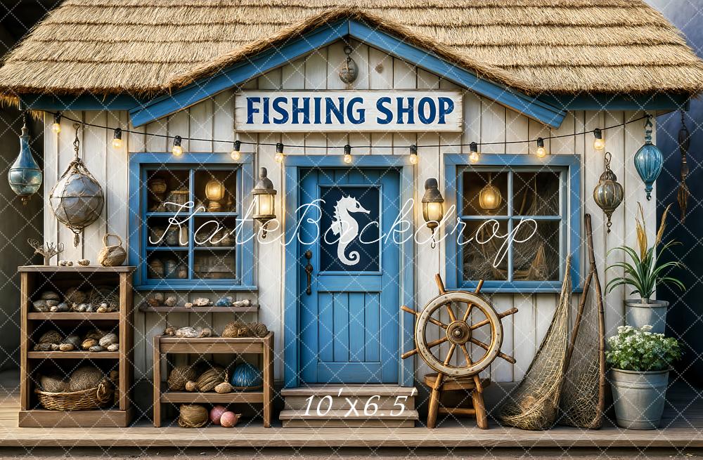 Kate Fishing Shop Backdrop Designed by Ashley Paul - Image 6