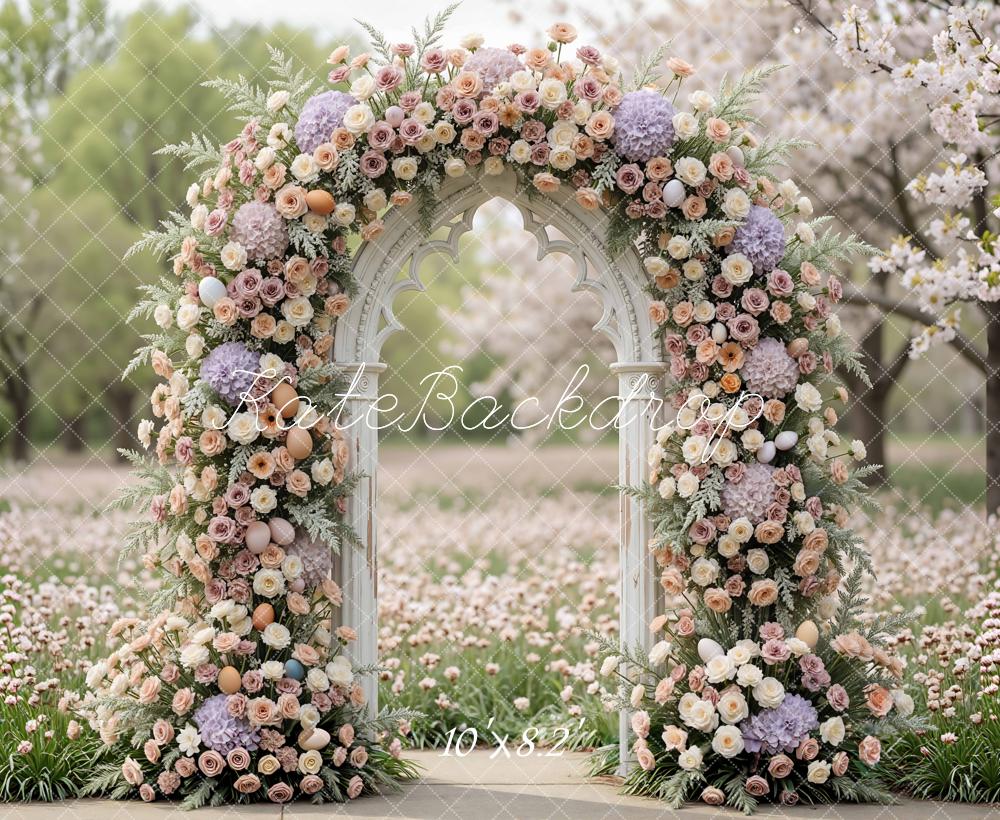 Kate Floral Arch Easter Eggs Garden Backdrop Designed by Mini MakeBelieve - Image 6