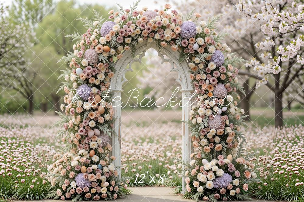 Kate Floral Arch Easter Eggs Garden Backdrop Designed by Mini MakeBelieve - Image 8