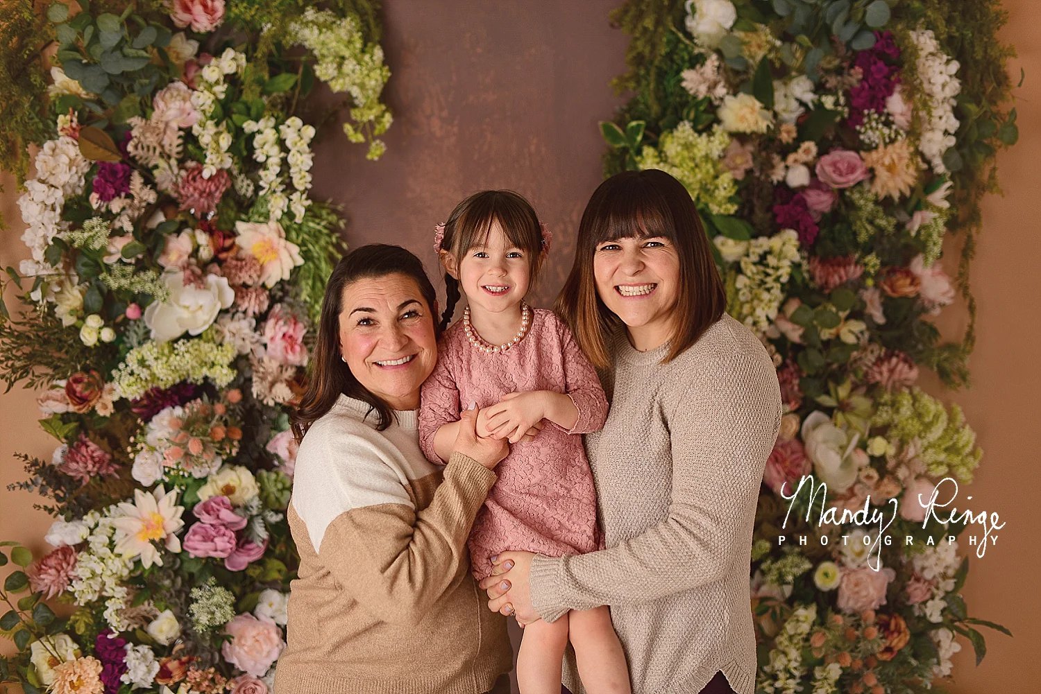Kate Floral Rustic Brown Backdrop Designed by Mandy Ringe Photography - Image 4