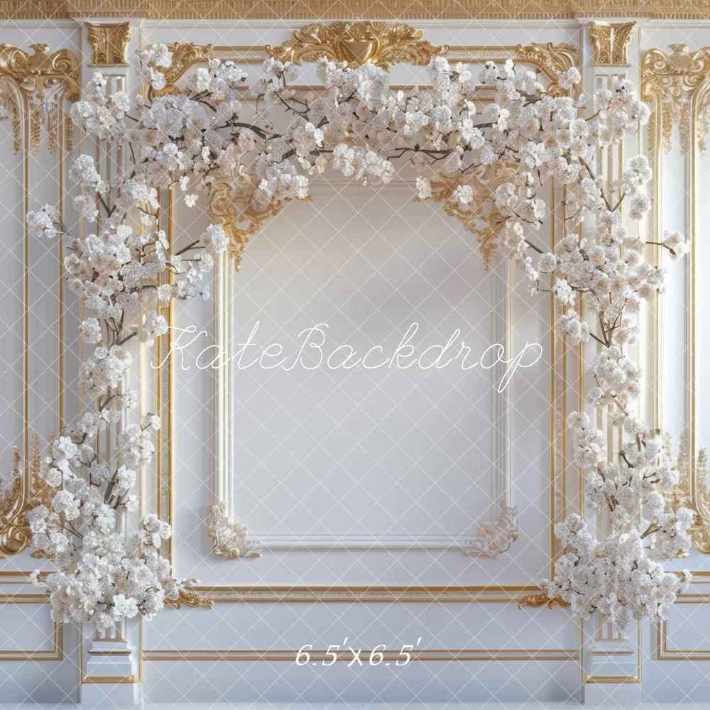 Kate Flower Arch Elegant Wedding Backdrop Designed by Mini MakeBelieve - Image 3