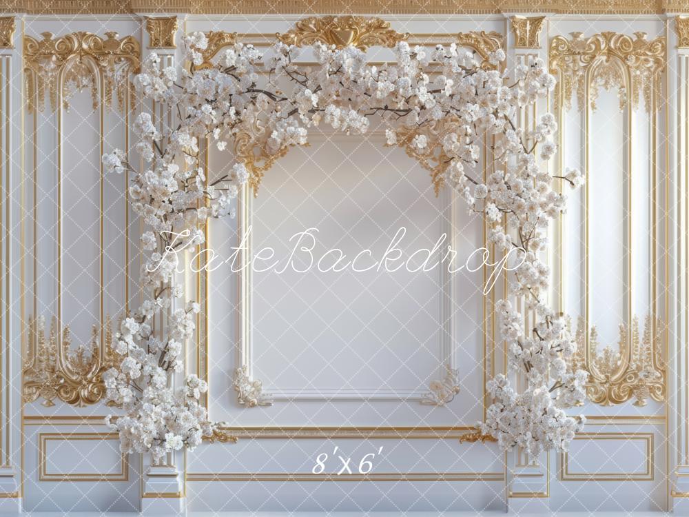 Kate Flower Arch Elegant Wedding Backdrop Designed by Mini MakeBelieve - Image 4