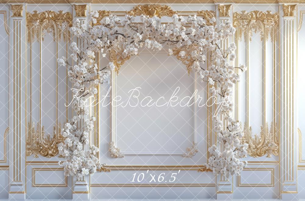 Kate Flower Arch Elegant Wedding Backdrop Designed by Mini MakeBelieve - Image 5