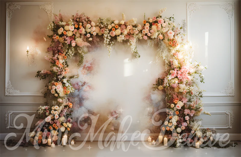 Kate Flower Arch Room Wedding Backdrop Designed by Mini MakeBelieve - Image 4