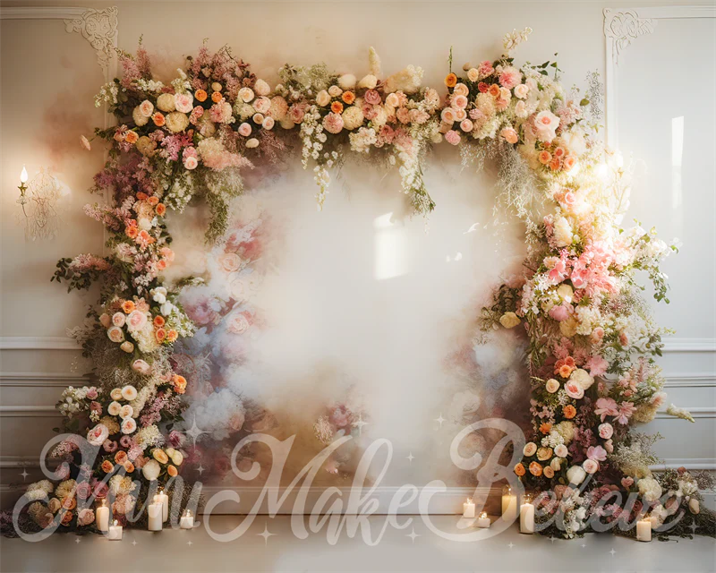 Kate Flower Arch Room Wedding Backdrop Designed by Mini MakeBelieve - Image 5