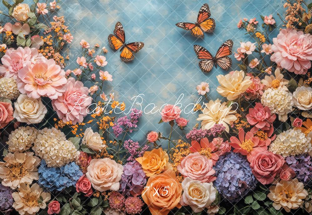 Kate Fairy Flower Butterfly Backdrop Designed by Emetselch - Image 2
