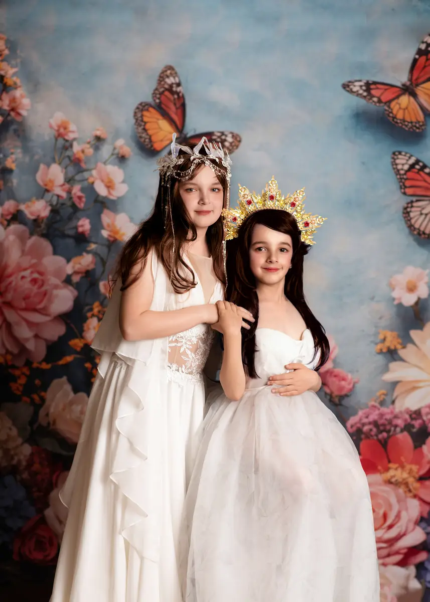 Kate Fairy Flower Butterfly Backdrop Designed by Emetselch - Image 4