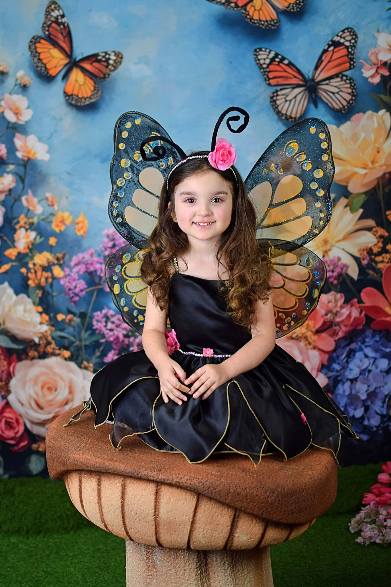 Kate Fairy Flower Butterfly Backdrop Designed by Emetselch - Image 5