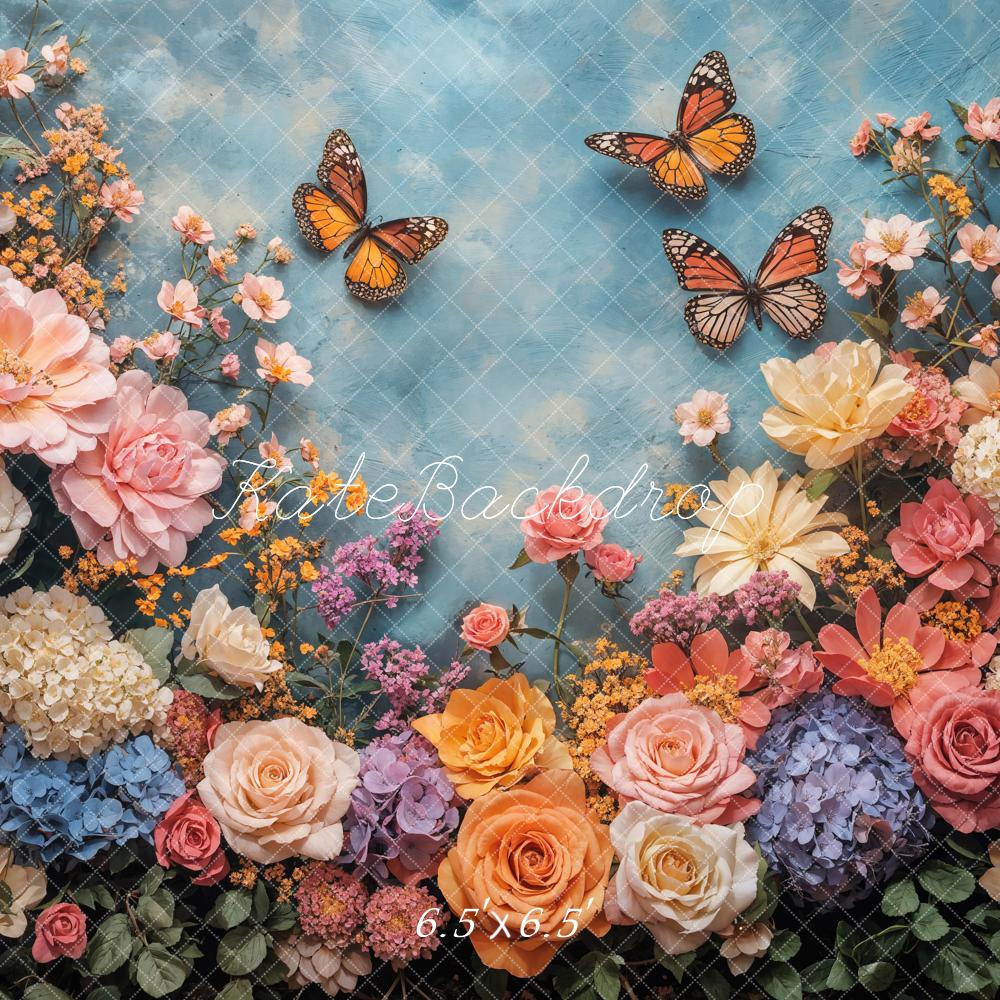 Kate Fairy Flower Butterfly Backdrop Designed by Emetselch - Image 7