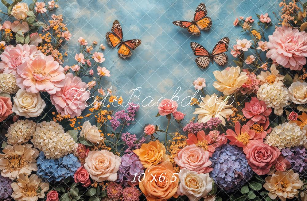 Kate Fairy Flower Butterfly Backdrop Designed by Emetselch - Image 8