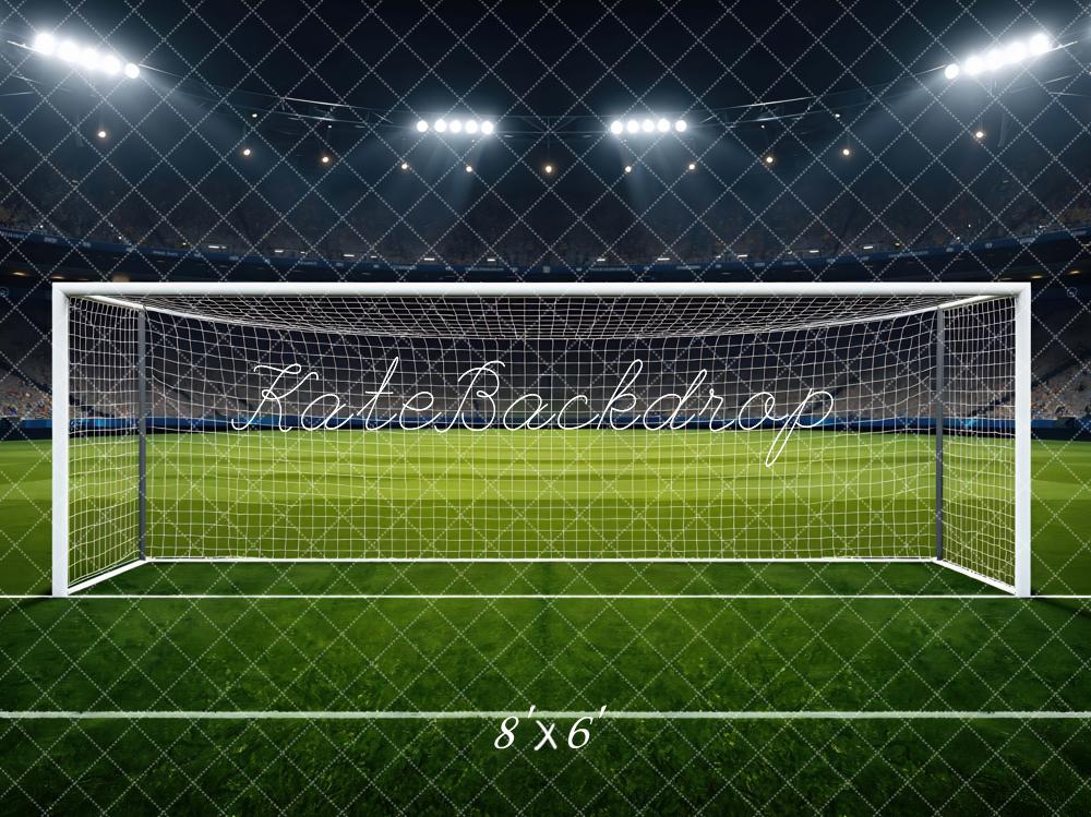 Kate Football Goal Stadium Night Backdrop Designed by Mini MakeBelieve - Image 3