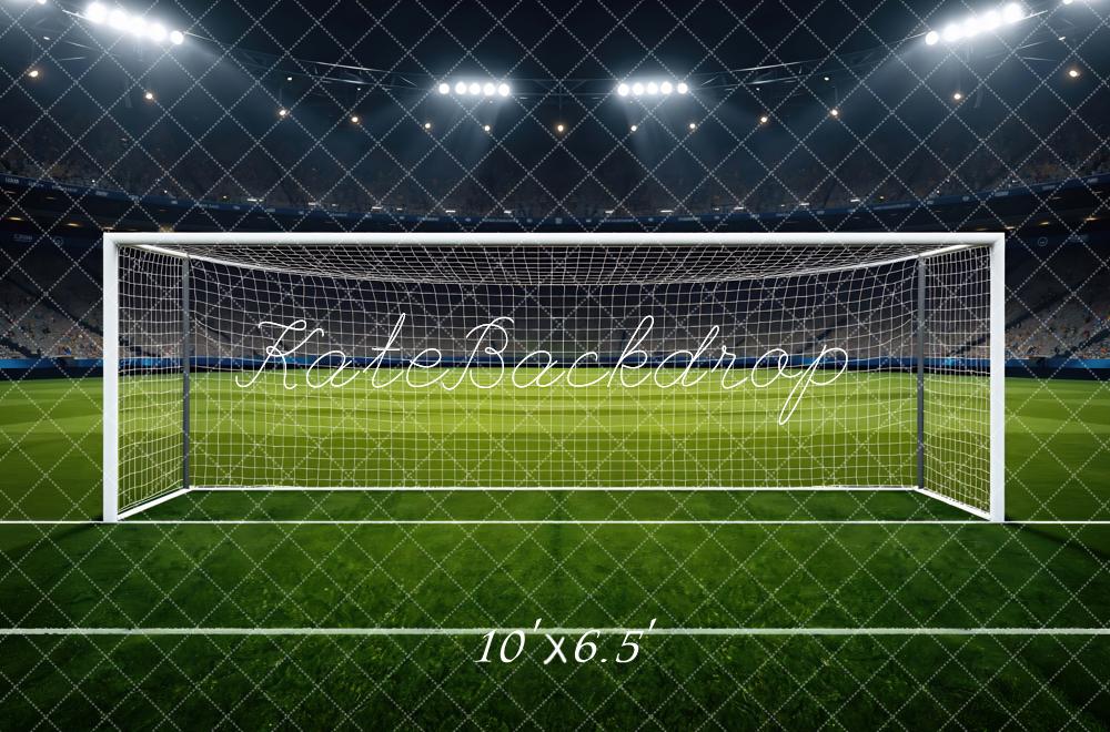 Kate Football Goal Stadium Night Backdrop Designed by Mini MakeBelieve - Image 4
