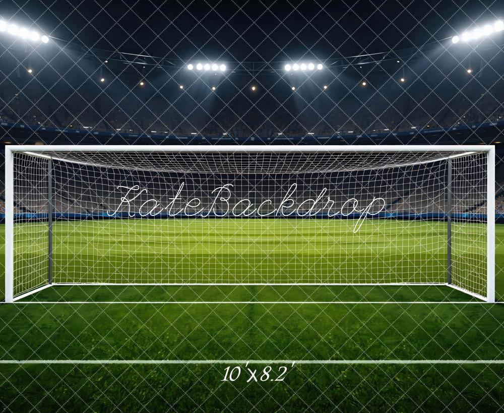 Kate Football Goal Stadium Night Backdrop Designed by Mini MakeBelieve - Image 6