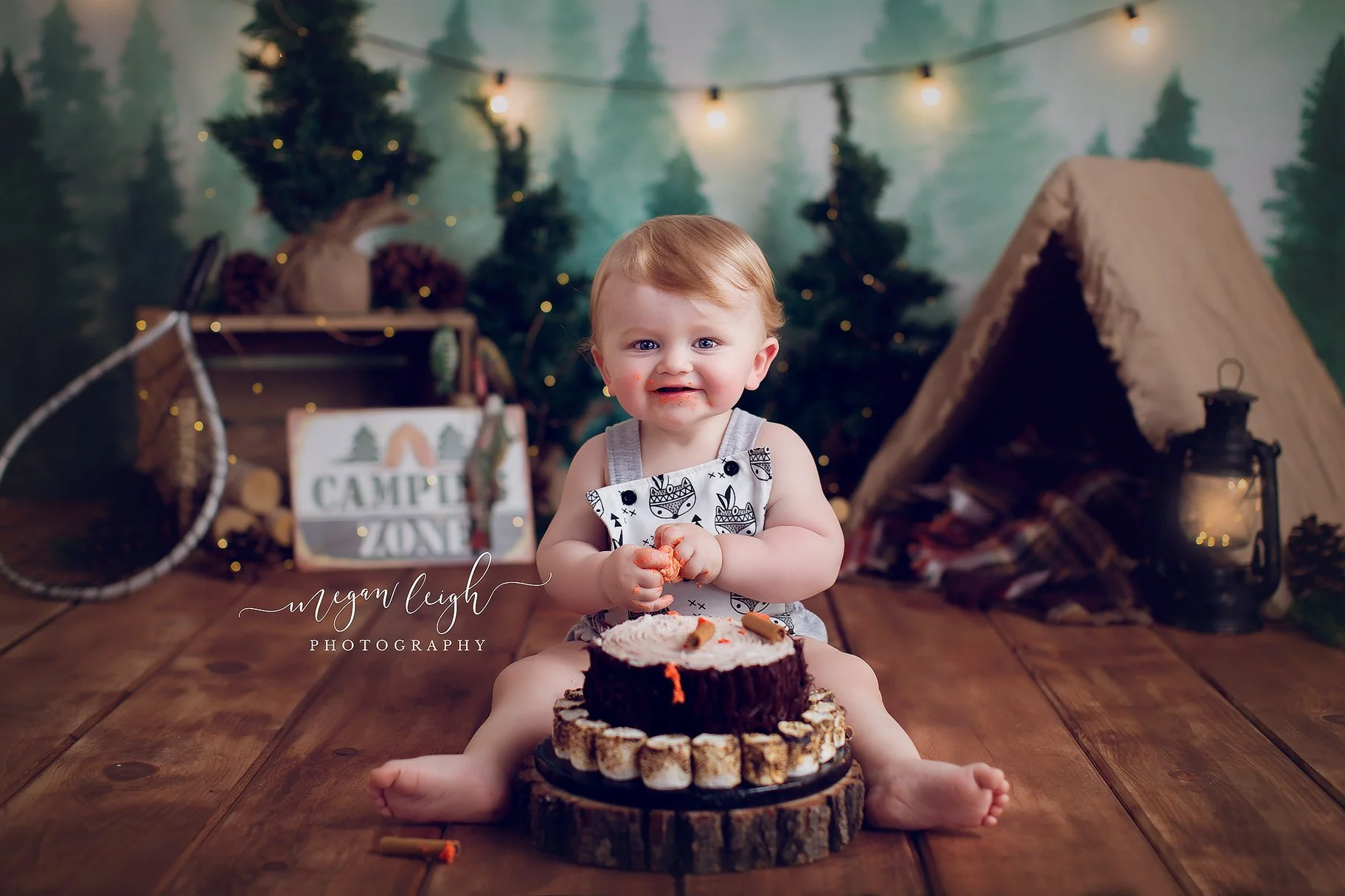 Kate Forest Camping Children Backdrop Designed by Megan Leigh Photography - Image 3