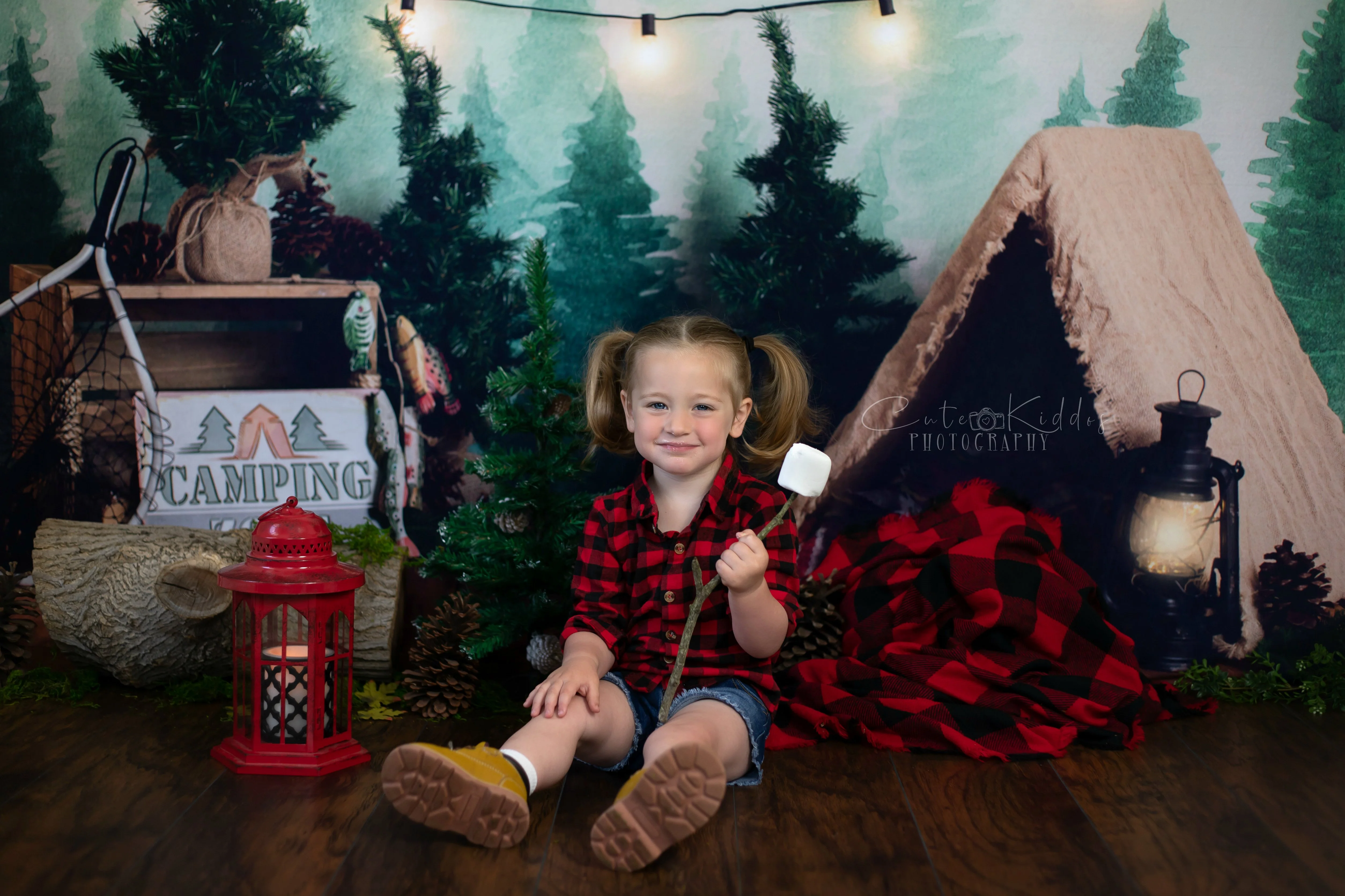 Kate Forest Camping Children Backdrop Designed by Megan Leigh Photography - Image 7